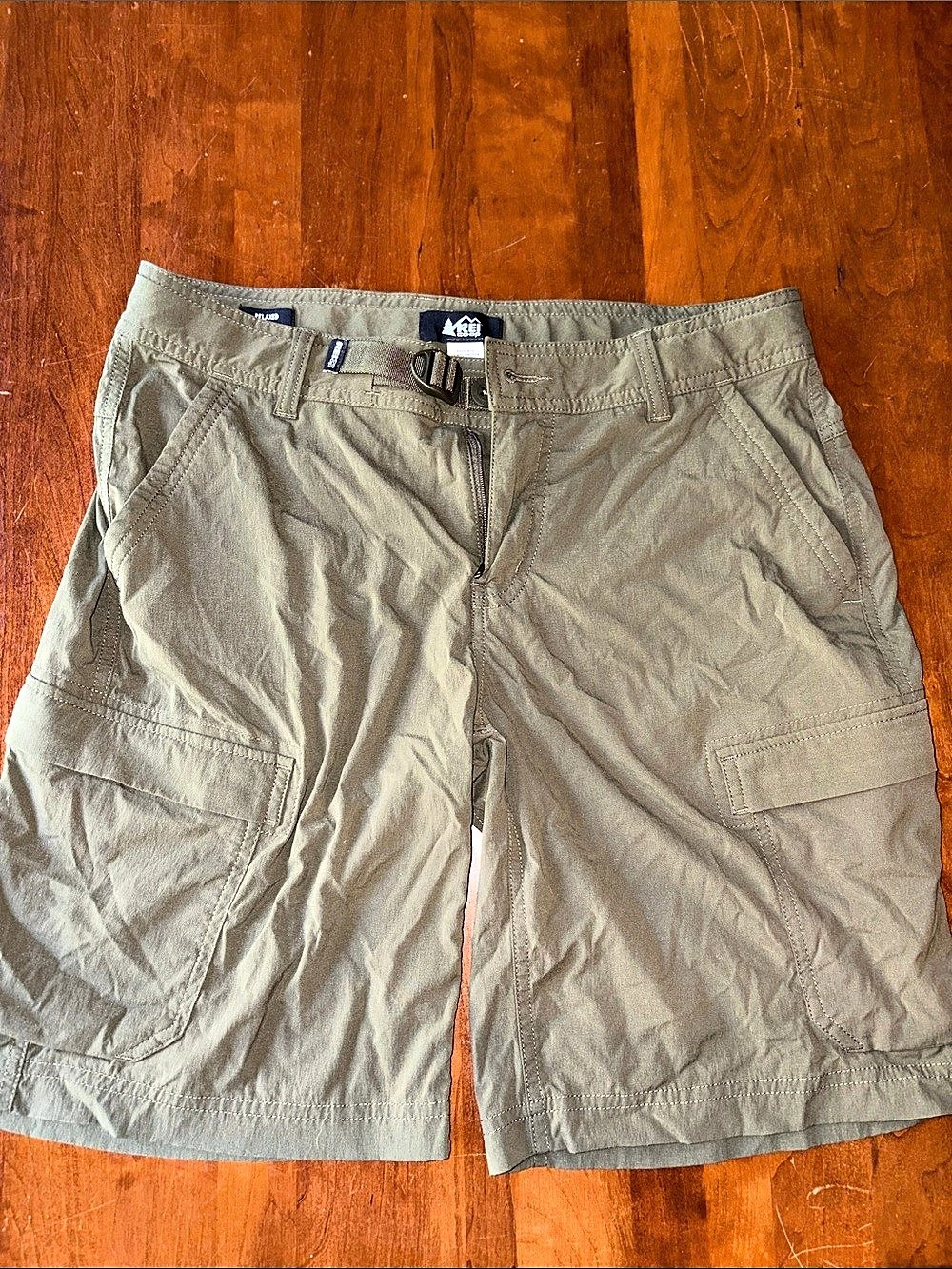 REI Co-op Sahara Cargo Shorts Green Size 6